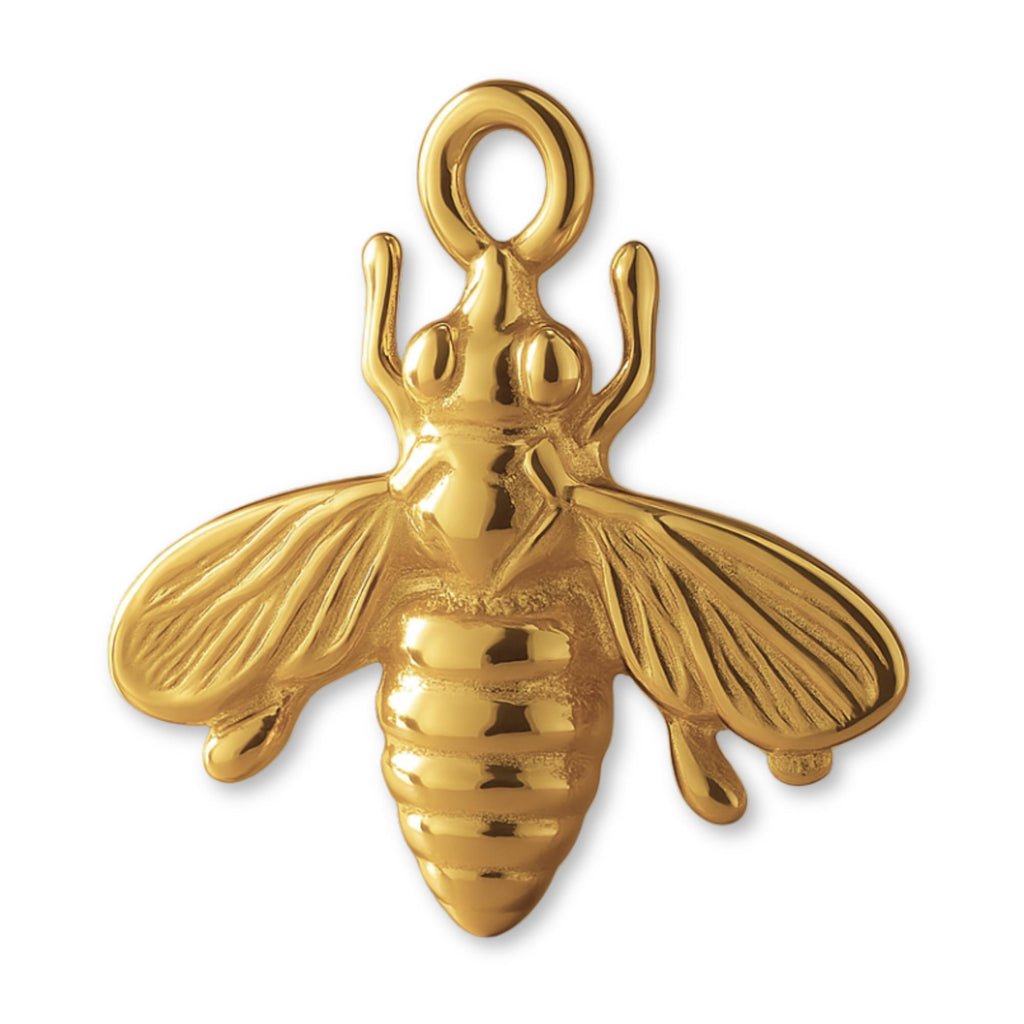 9ct Yellow Gold - Honey Bee Charm