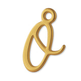 9ct Yellow Gold - Cursive Letter Charm