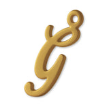 9ct Yellow Gold - Cursive Letter Charm