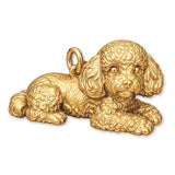 18ct Yellow Gold - Poodle Dog Charm