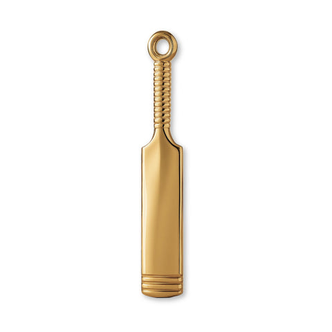 9ct Yellow Gold - Classic Cricket Bat Charm