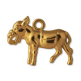 18ct Yellow Gold - Farm Mule Charm