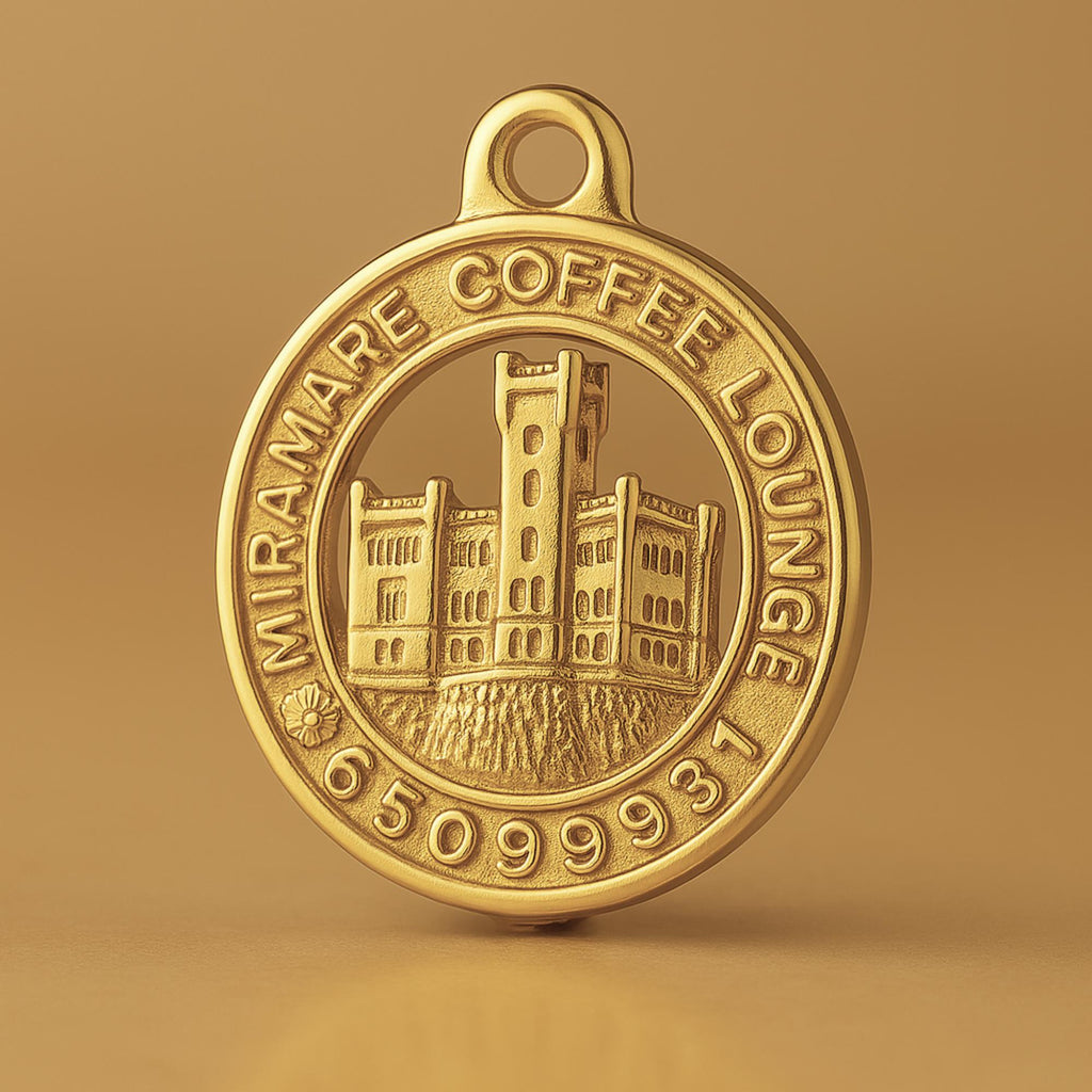 9ct Yellow Gold - Miramare Coffee Lounge Charm