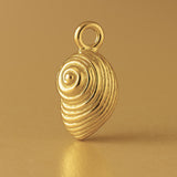18ct Yellow Gold - Nautilus Shell Charm