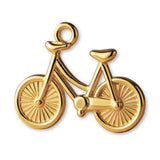 9ct Yellow Gold - Mini Bicycle Charm
