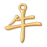 9ct Yellow Gold - Ox Chinese Zodiac Charm