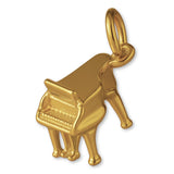 9ct Yellow Gold - Classic Grand Piano Charm