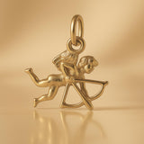 9ct Yellow Gold - Classic Cupid Charm