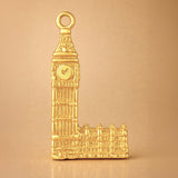 18ct Yellow Gold - Big Ben Tower Charm