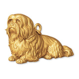 18ct Yellow Gold - Havanese Dog Charm