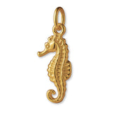 9ct Yellow Gold - Classic Seahorse Charm