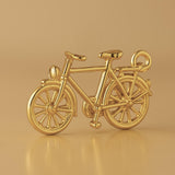 18ct Yellow Gold - Vintage Bicycle Charm