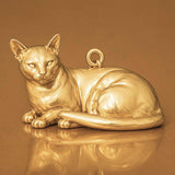 18ct Yellow Gold - Burmese Cat Charm