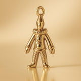 9ct Yellow Gold - Circus Clown Charm