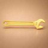 18ct Yellow Gold - Shifting Spanner Charm