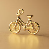 9ct Yellow Gold - Mini Bicycle Charm