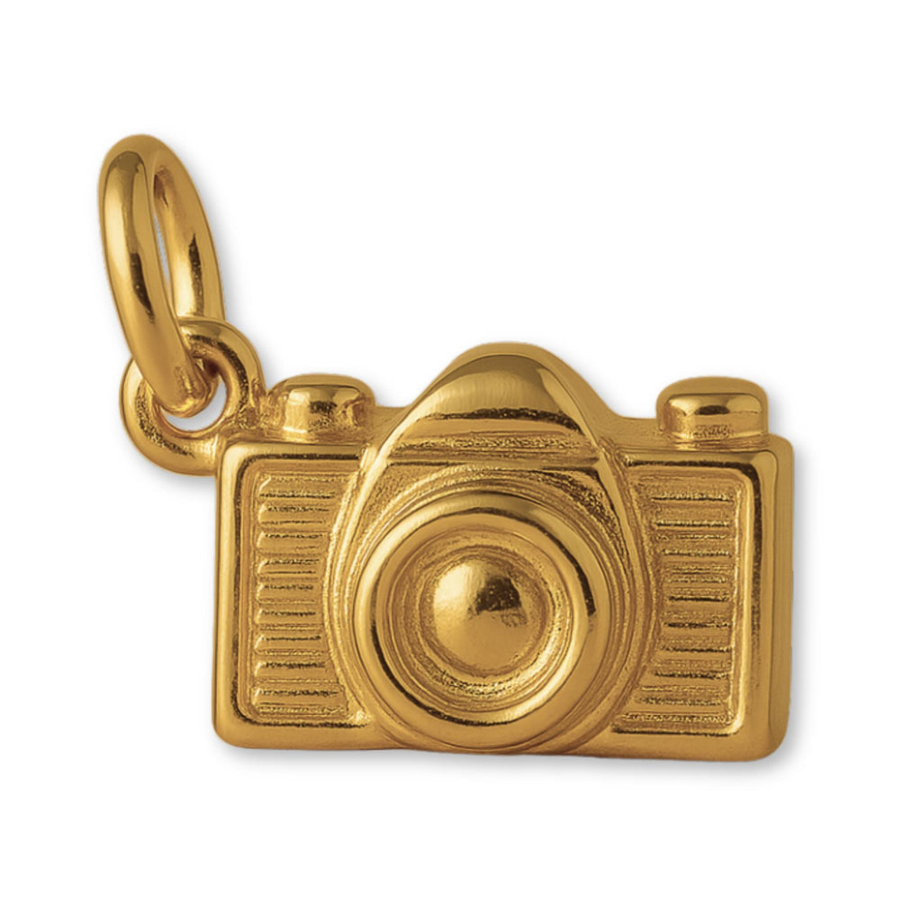 18ct Yellow Gold - SLR Camera Charm