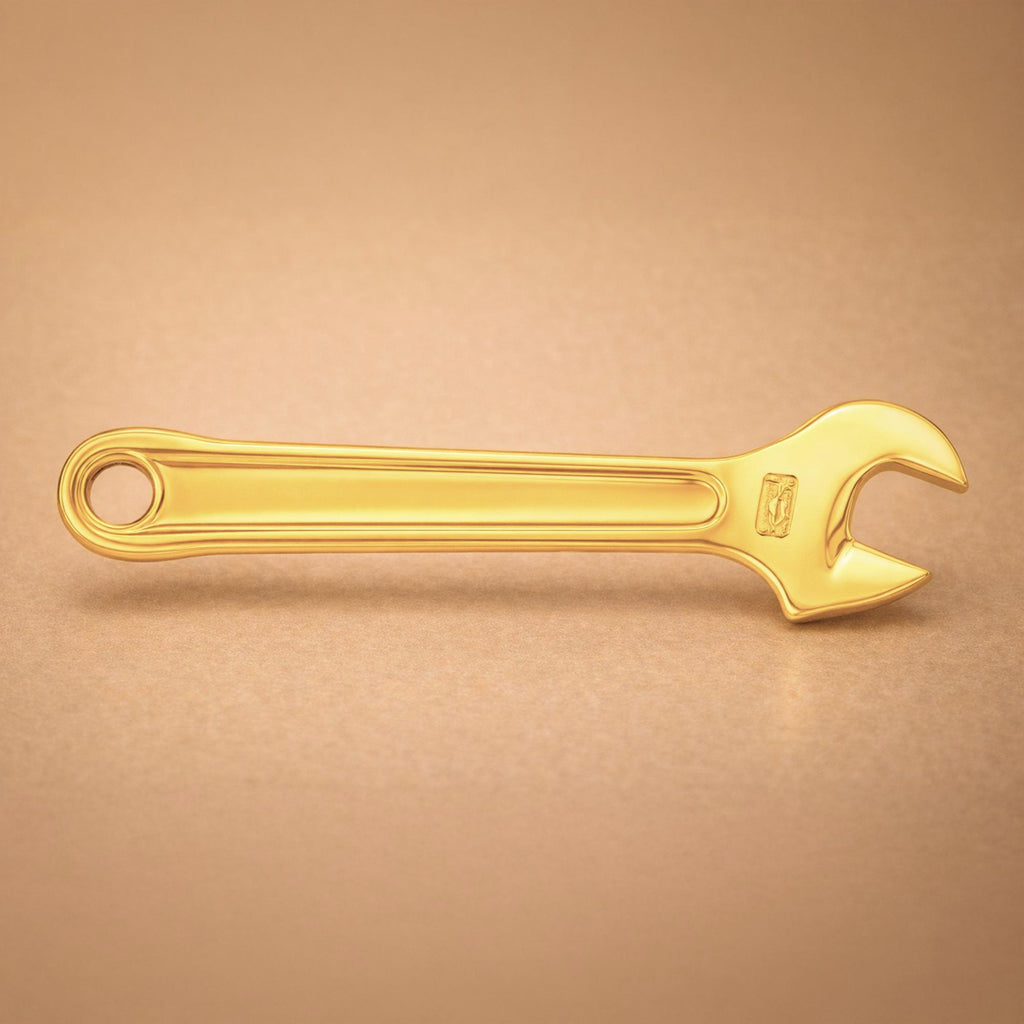 9ct Yellow Gold - Shifting Spanner Charm