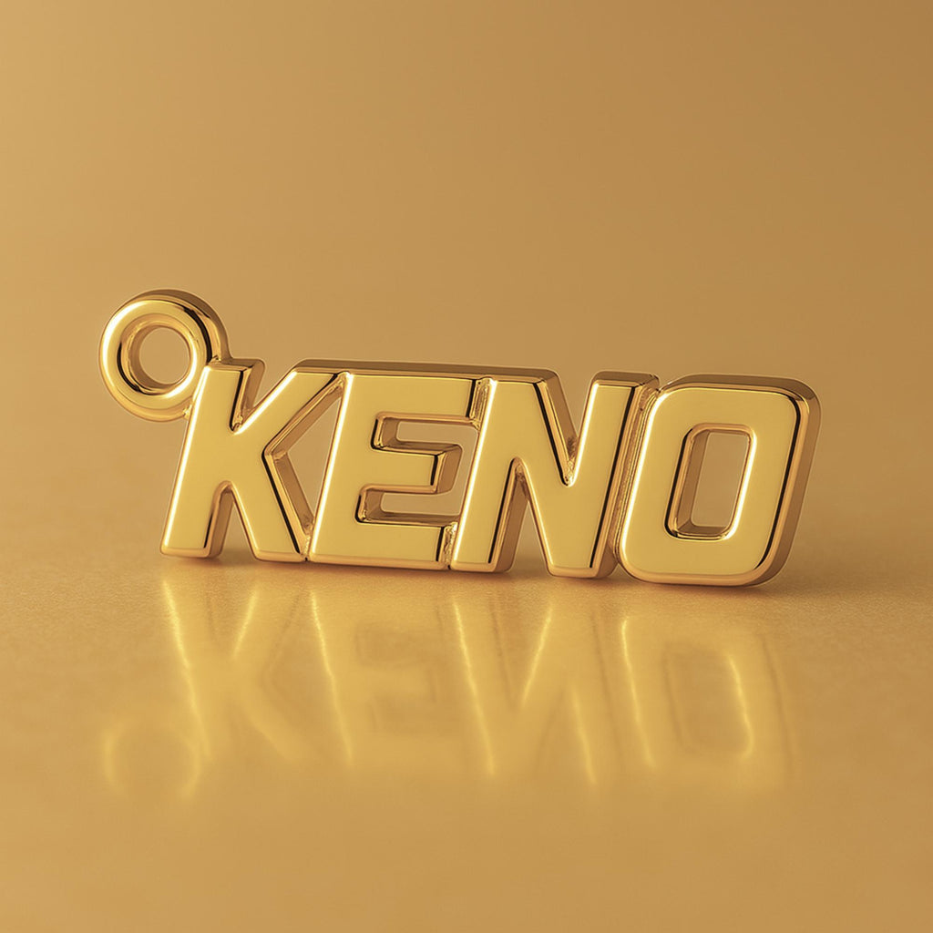 18ct Yellow Gold - KENO Charm