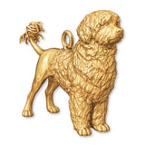 9ct Yellow Gold - Portuguese Water Dog Charm