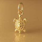 9ct Yellow Gold - Reef Turtle Charm