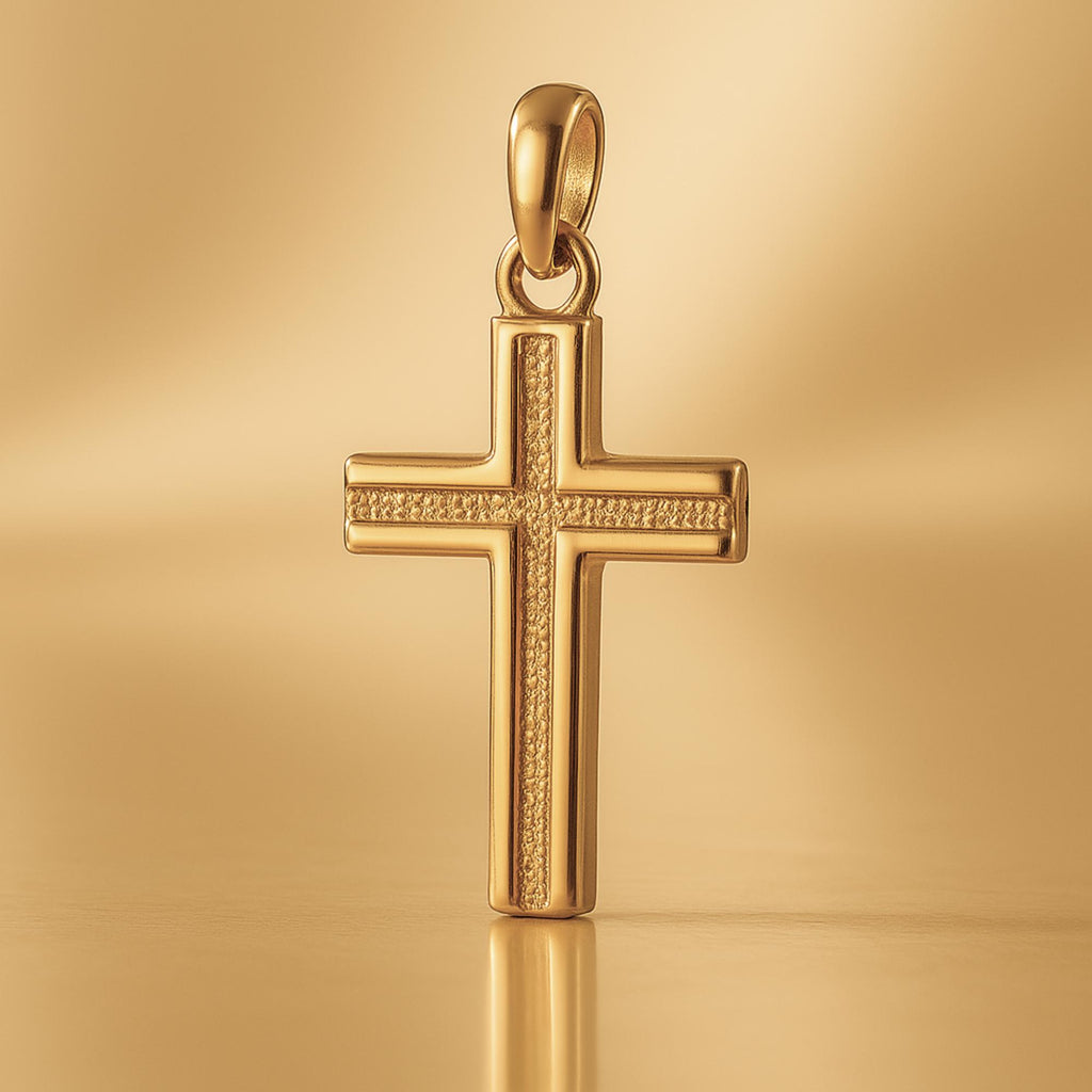 9ct Yellow Gold - Heritage Crucifix Charm