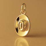 9ct Yellow Gold - Diggers Hat Charm