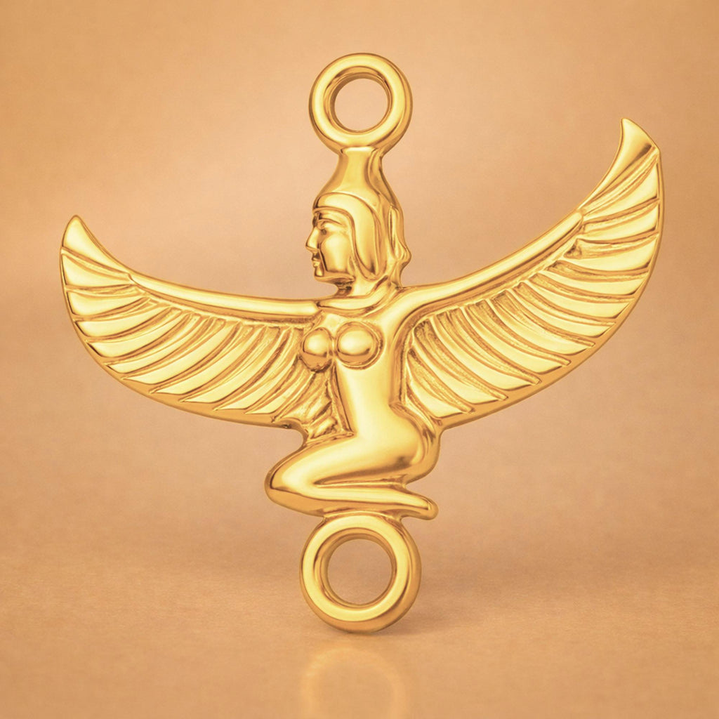 9ct Yellow Gold - Egyptian Isis Charm