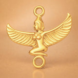 9ct Yellow Gold - Egyptian Isis Charm