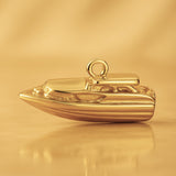 18ct Yellow Gold - Powerboat Charm