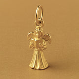 9ct Yellow Gold - Christmas Carol Angel Charm