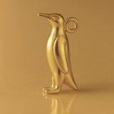 18ct Yellow Gold - King Penguin Charm