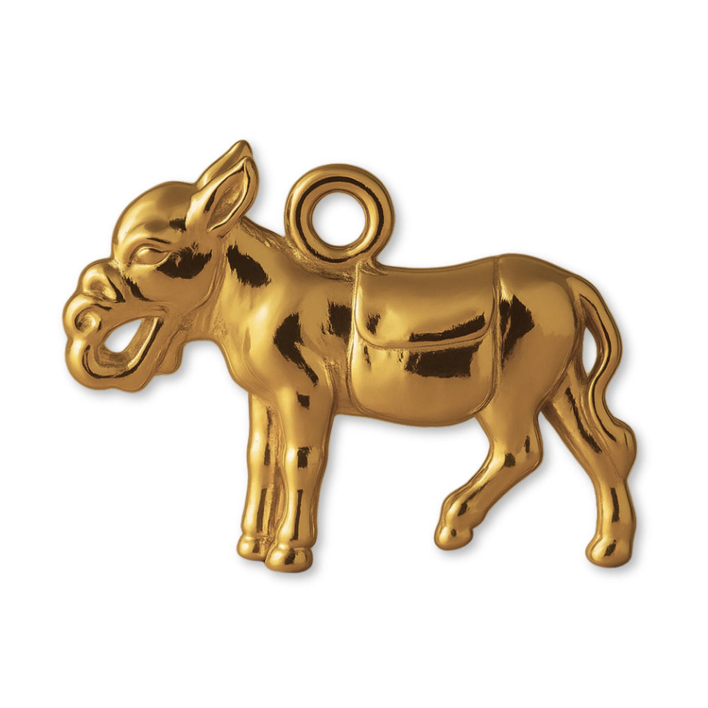 9ct Yellow Gold - Farm Mule Charm