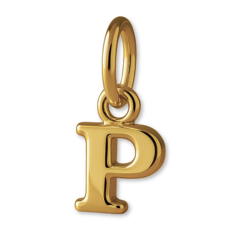 9ct Yellow Gold - Petite Letter Charm