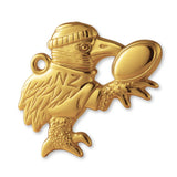 18ct Yellow Gold - NZ Kiwi Rugby Bird Charm