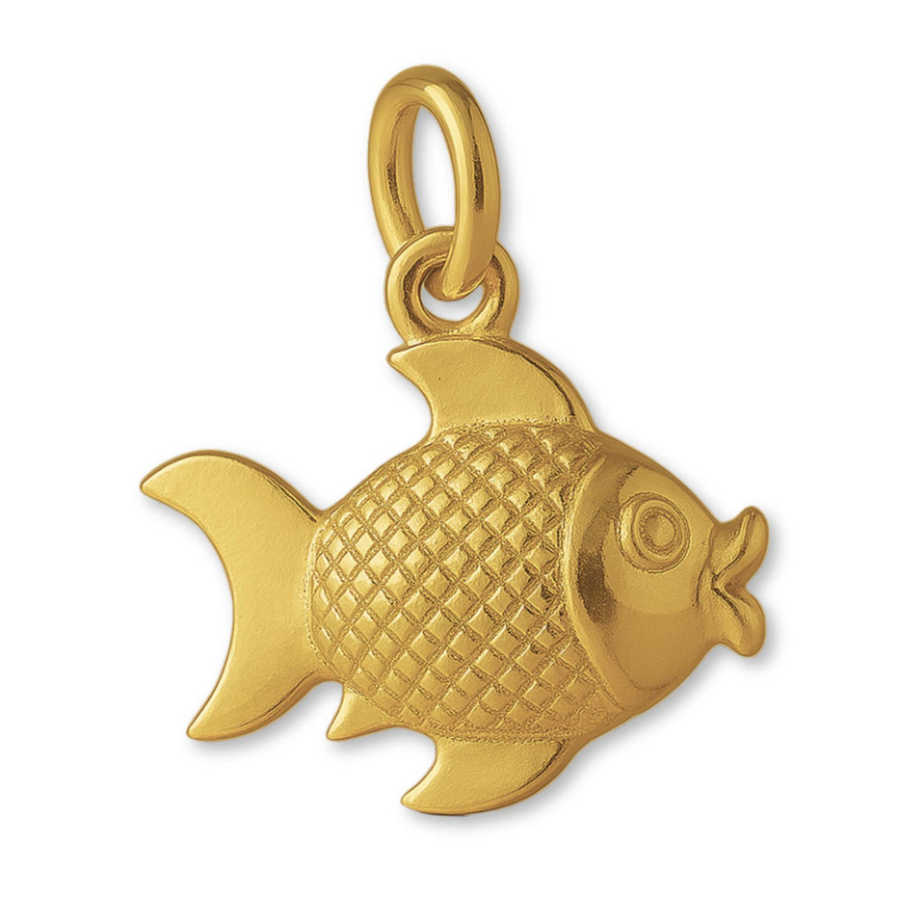 18ct Yellow Gold - Lucky Goldfish Charm