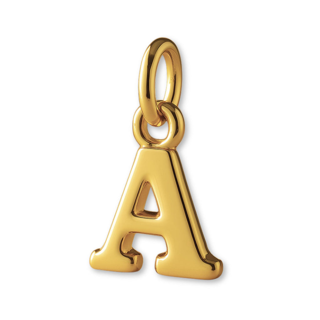 9ct Yellow Gold - Petite Letter Charm