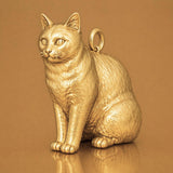18ct Yellow Gold - American Shorthair Cat Charm