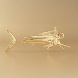 18ct Yellow Gold - Ocean Marlin Charm