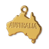 9ct Yellow Gold - Mini Australia Charm