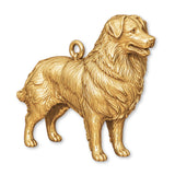 9ct Yellow Gold - Australian Shepherd Dog Charm