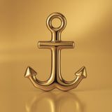 9ct Yellow Gold - Bold Anchor Charm