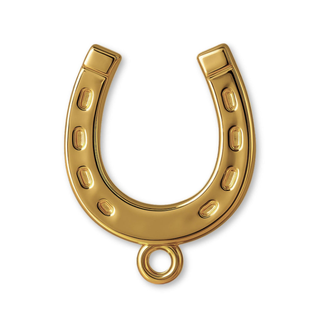 18ct Yellow Gold - Lucky Horseshoe Charm