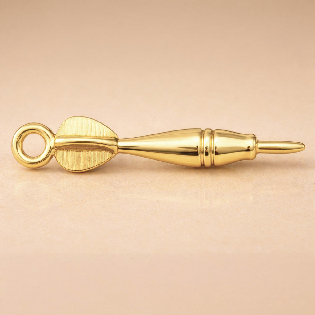 9ct Yellow Gold - Throwing Dart Charm