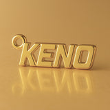 9ct Yellow Gold - KENO Charm