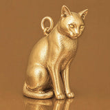 18ct Yellow Gold - Chartreux Cat Charm