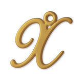 9ct Yellow Gold - Cursive Letter Charm