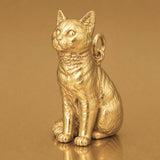 18ct Yellow Gold - European Shorthair Cat Charm