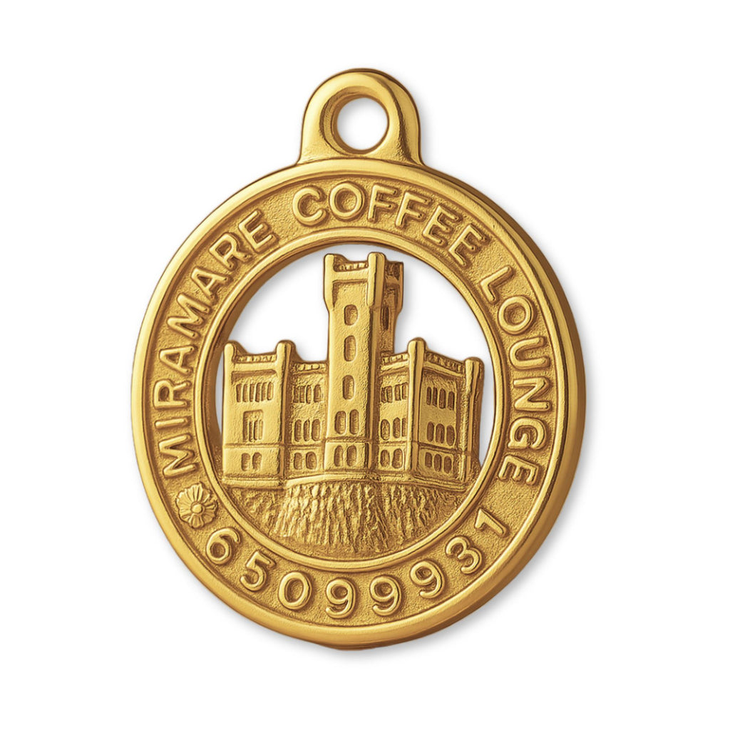 9ct Yellow Gold - Miramare Coffee Lounge Charm