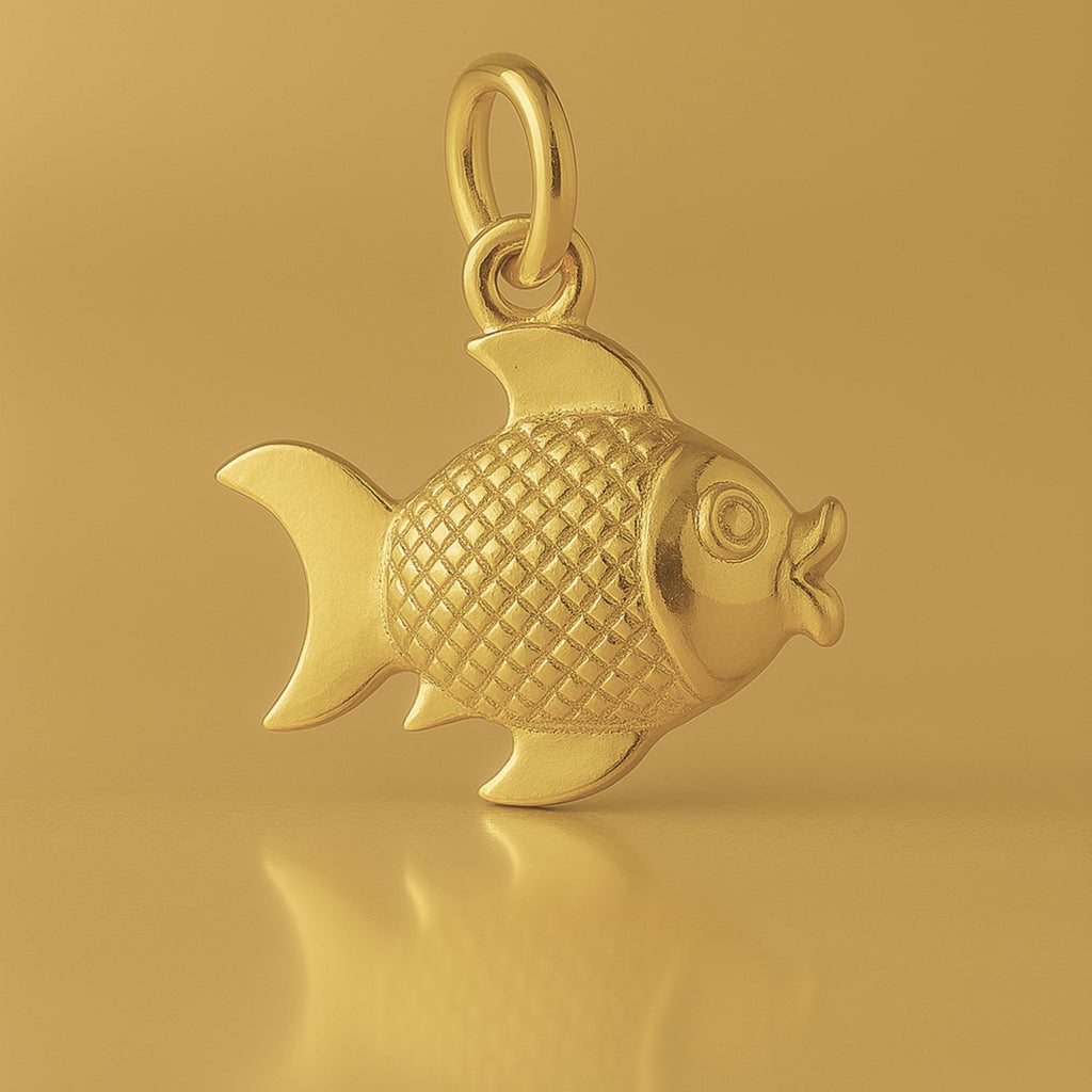 18ct Yellow Gold - Lucky Goldfish Charm